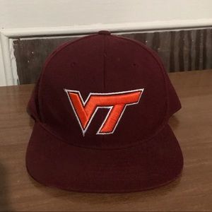 VIRGINIA TECH FLAT BILL HAT